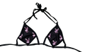Peekaboo Bunny Bikini TOP