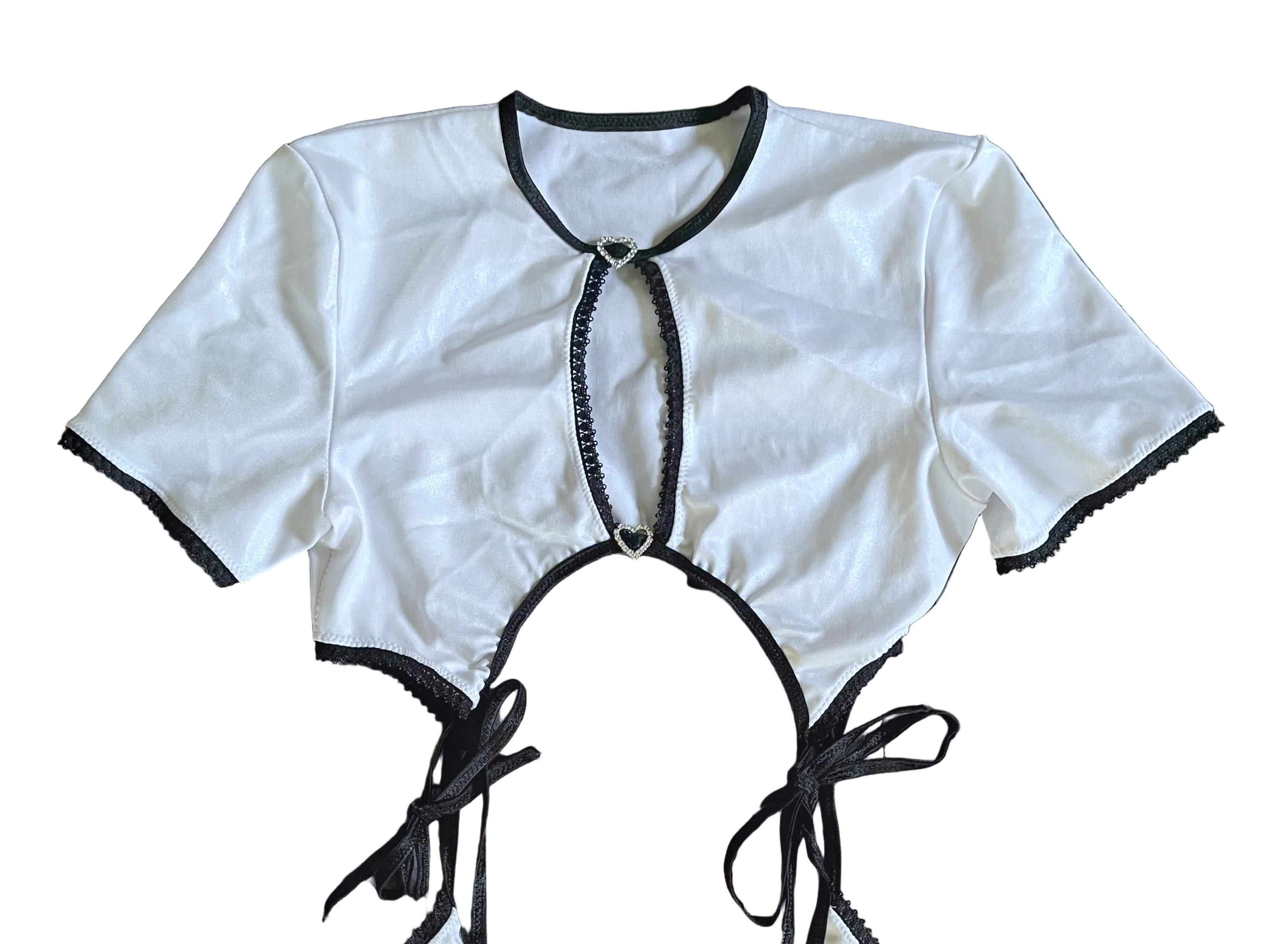 Midriff Tie Two Piece TOP