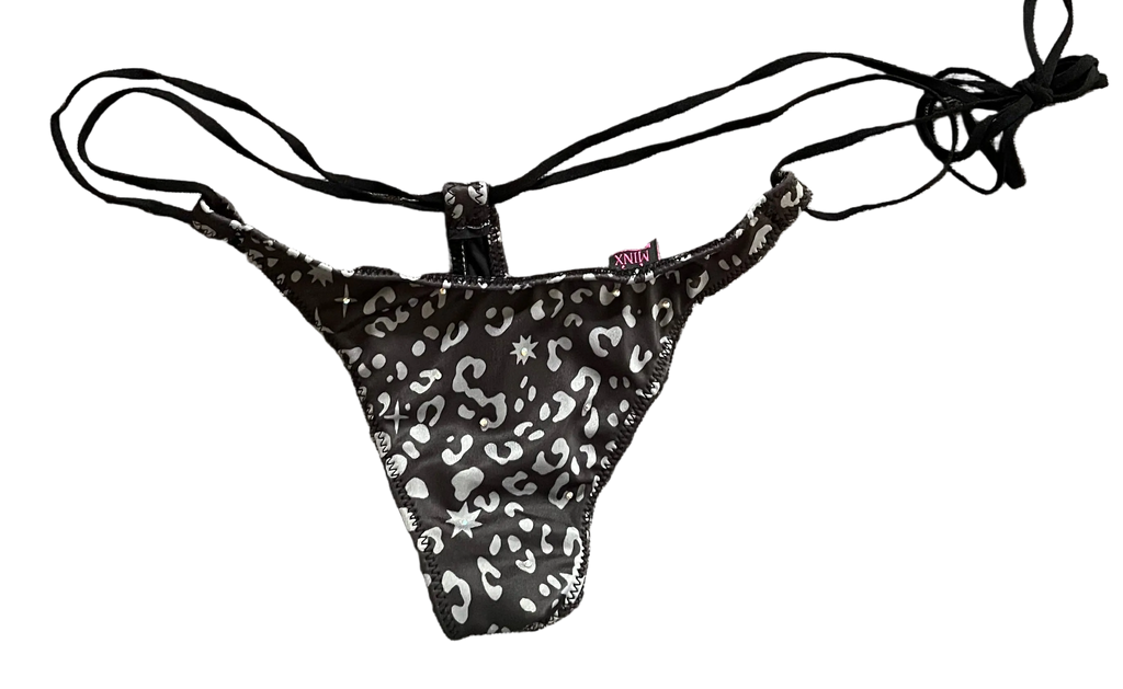 Cheetah Cross Bikini BOTTOMS