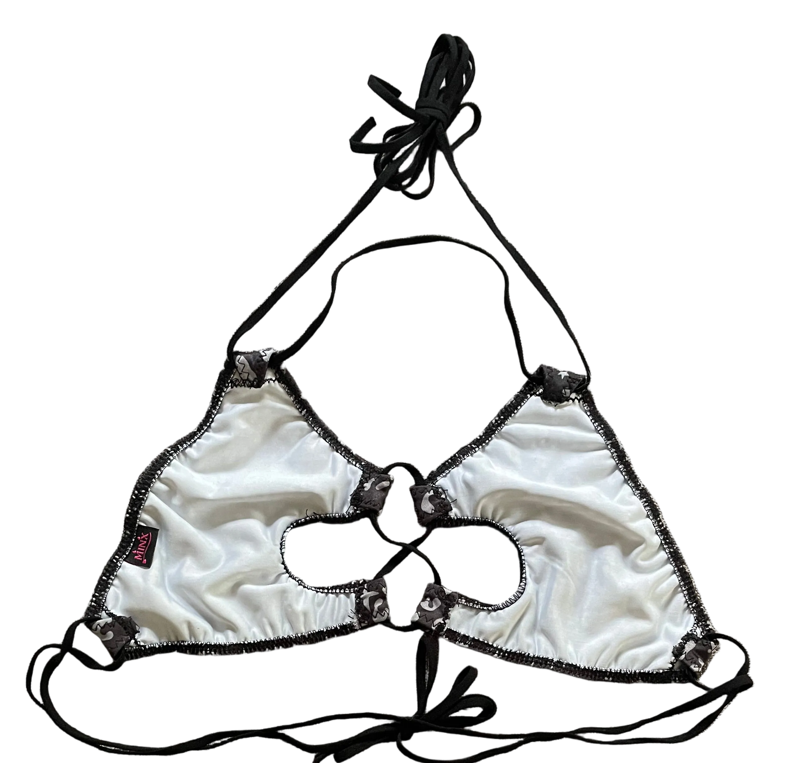 Cheetah Cross Bikini TOP